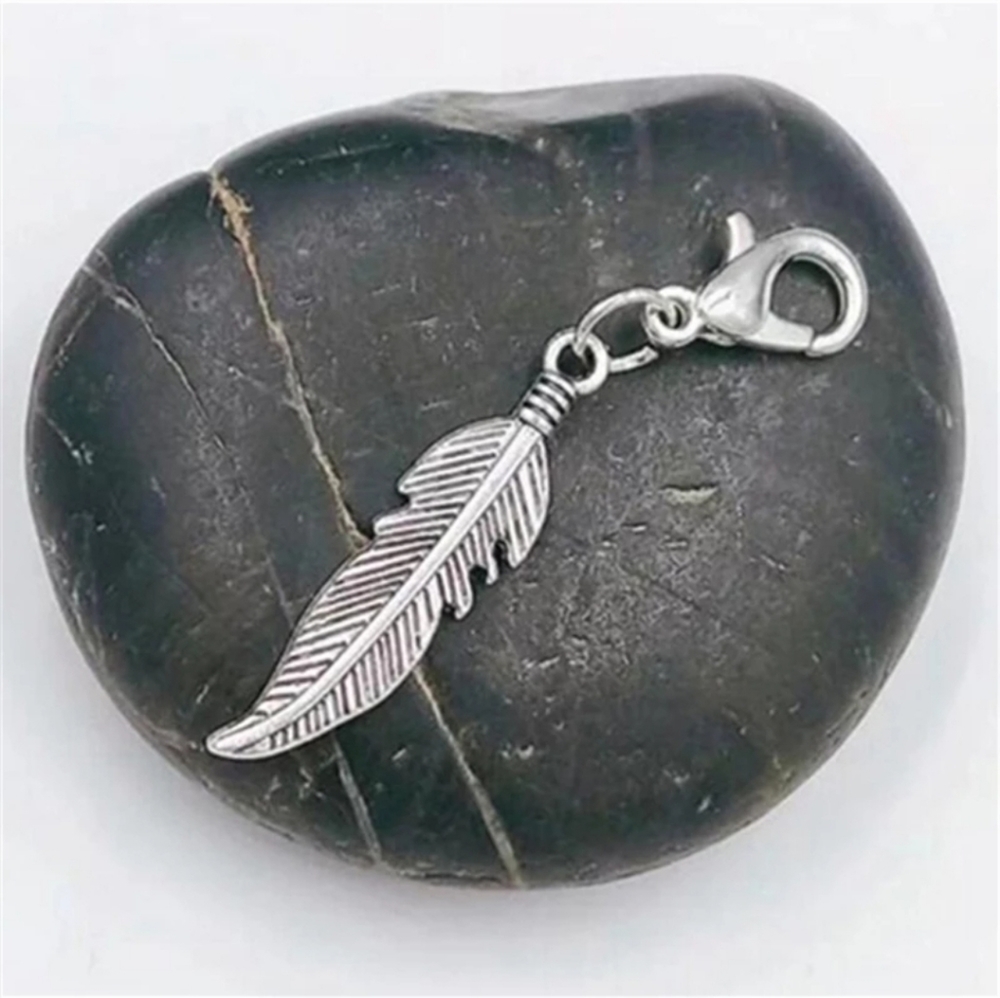 Feather Clip On Charm
